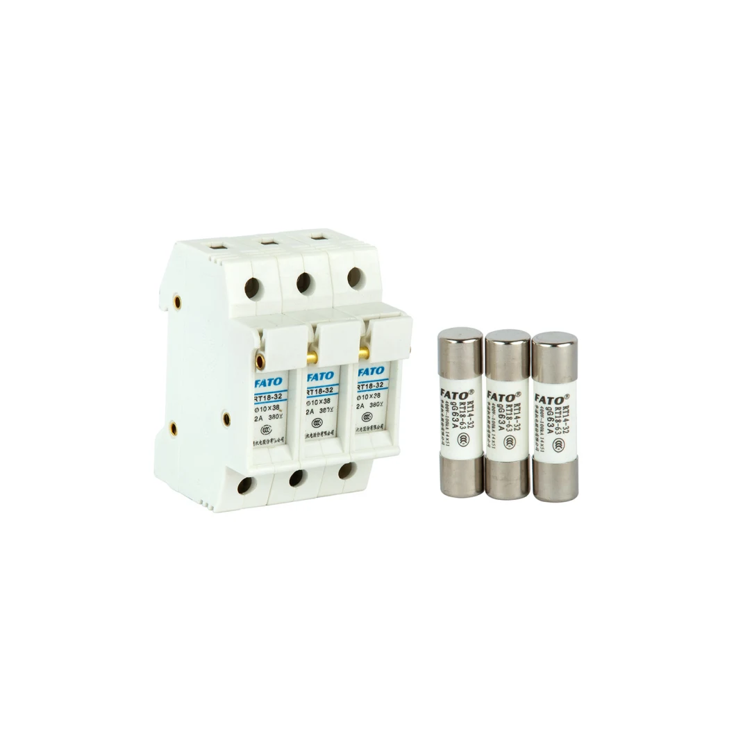 China Professional Manufacturer 32A 63A 125A Fuse Holder for Cylindrical Fuse Link