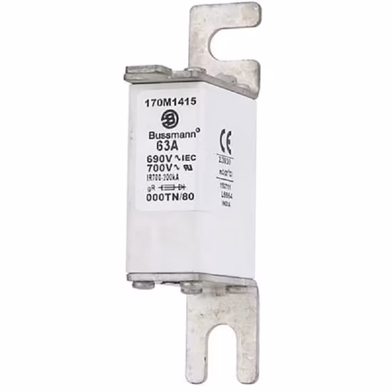 New-Original Ea-Ton 170m1415 Bussmann-Series High-Speed Square Body-Fuse 63A 200kaic-Blade End X-Blade End Good-Price