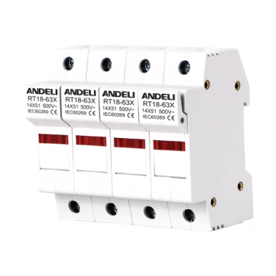 Fusible Cilíndrico AC Andeli 500V-100ka Rt18-63